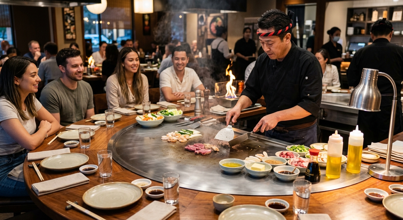 How to Set Up a Hibachi Table: A Comprehensive Guide