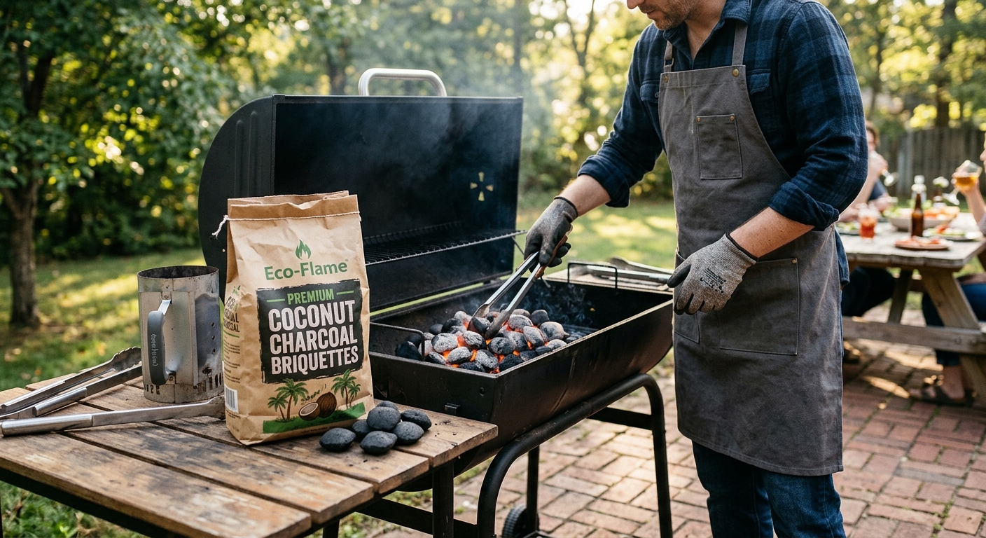 The Ultimate Guide to Smokeless BBQ Coconut Charcoal Briquettes