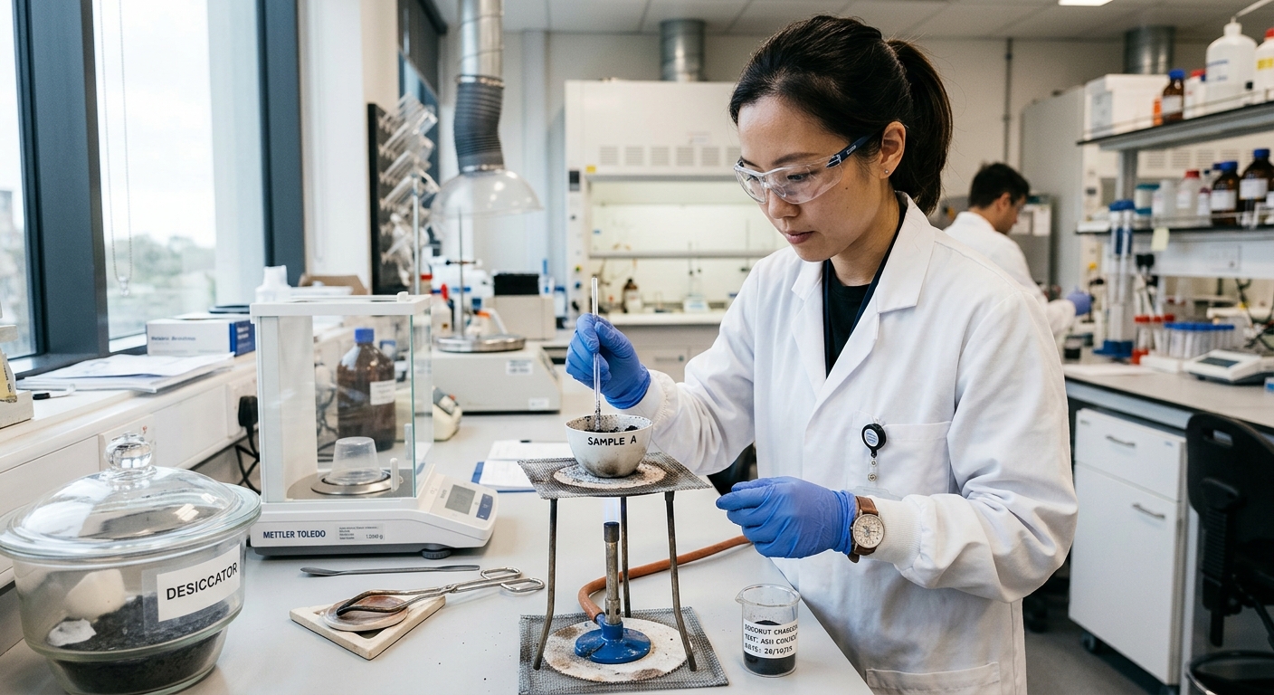 Coconut Charcoal Ash Content Test: A Comprehensive Guide