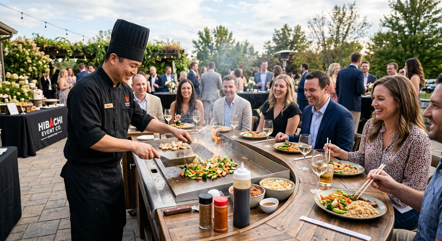 Hibachi Catering Event Planning Guide: Host a Memorable Experience
