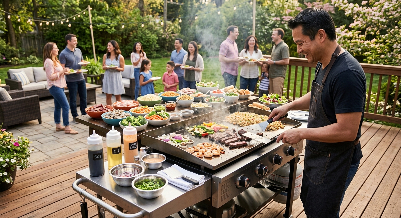 The Ultimate Outdoor Hibachi Party Setup Guide