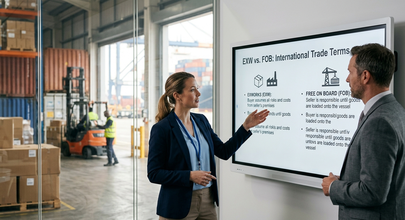 Differences Between FOB and EXW Terms in International Trade
