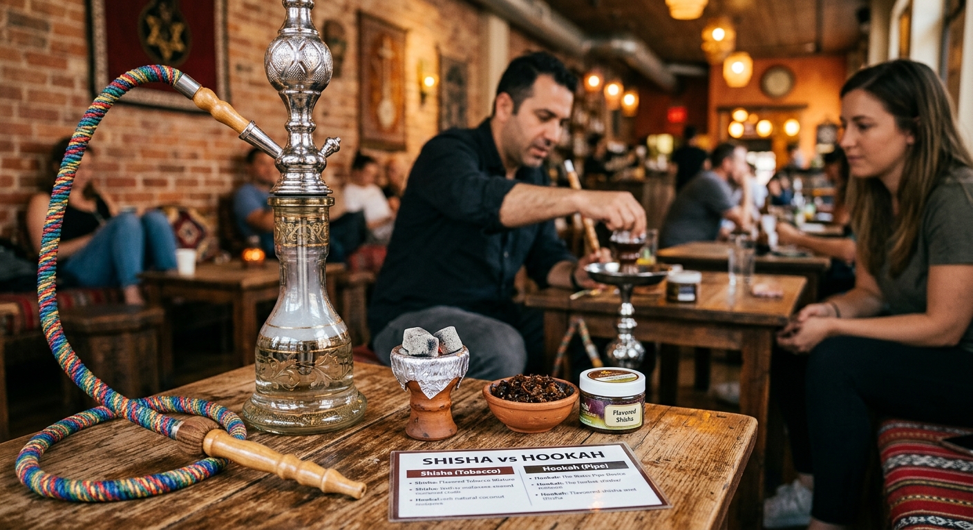 Differences Between Shisha and Hookah: A Comprehensive Guide