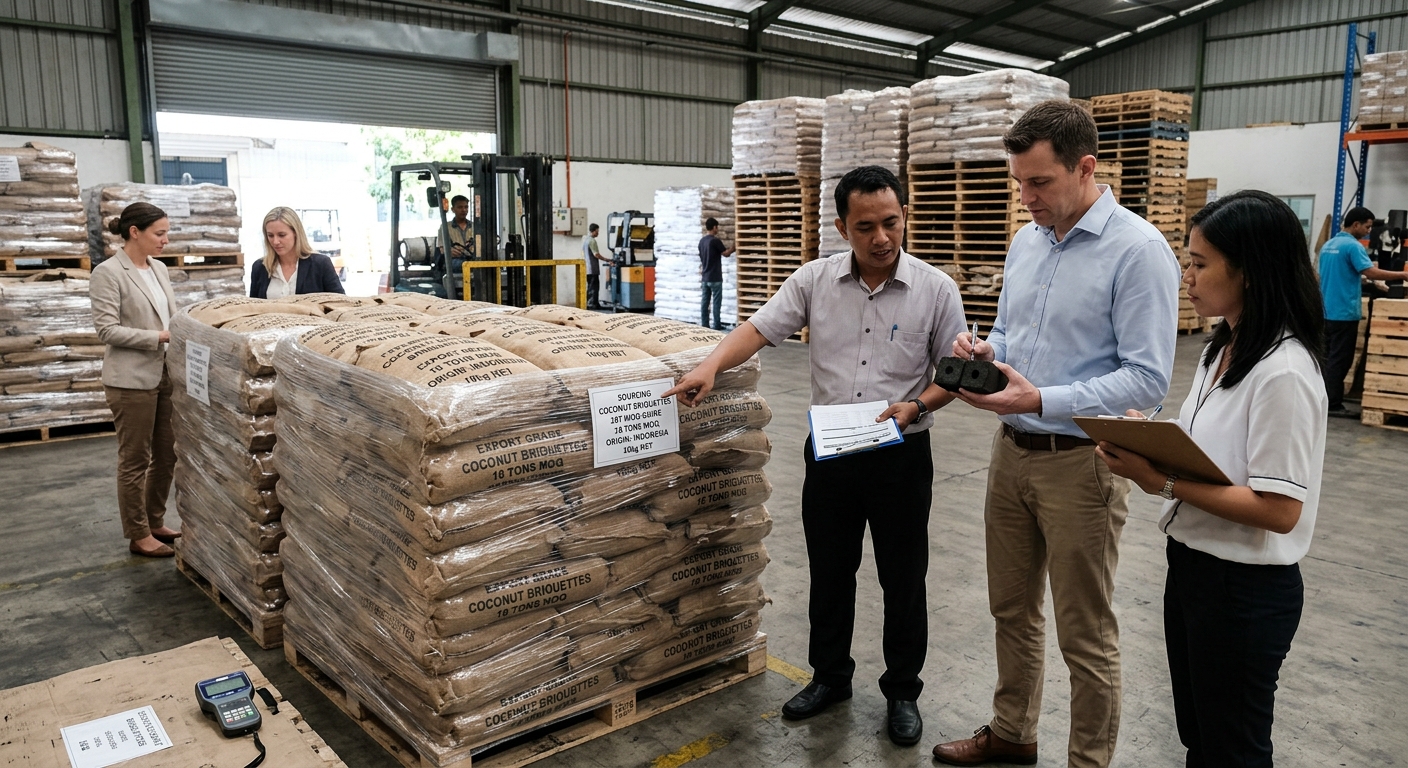 Comprehensive Guide to Sourcing Coconut Briquettes: Navigating an 18 Tons MOQ