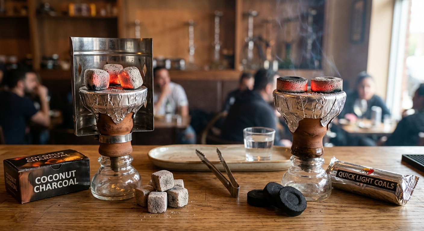 Quick Light vs Coconut Charcoal: The Ultimate Hookah Coals Guide