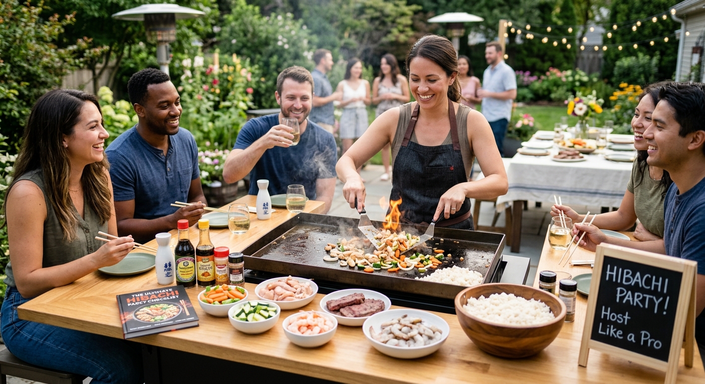 The Ultimate Hibachi Party Checklist for Beginners: Host Like a Pro