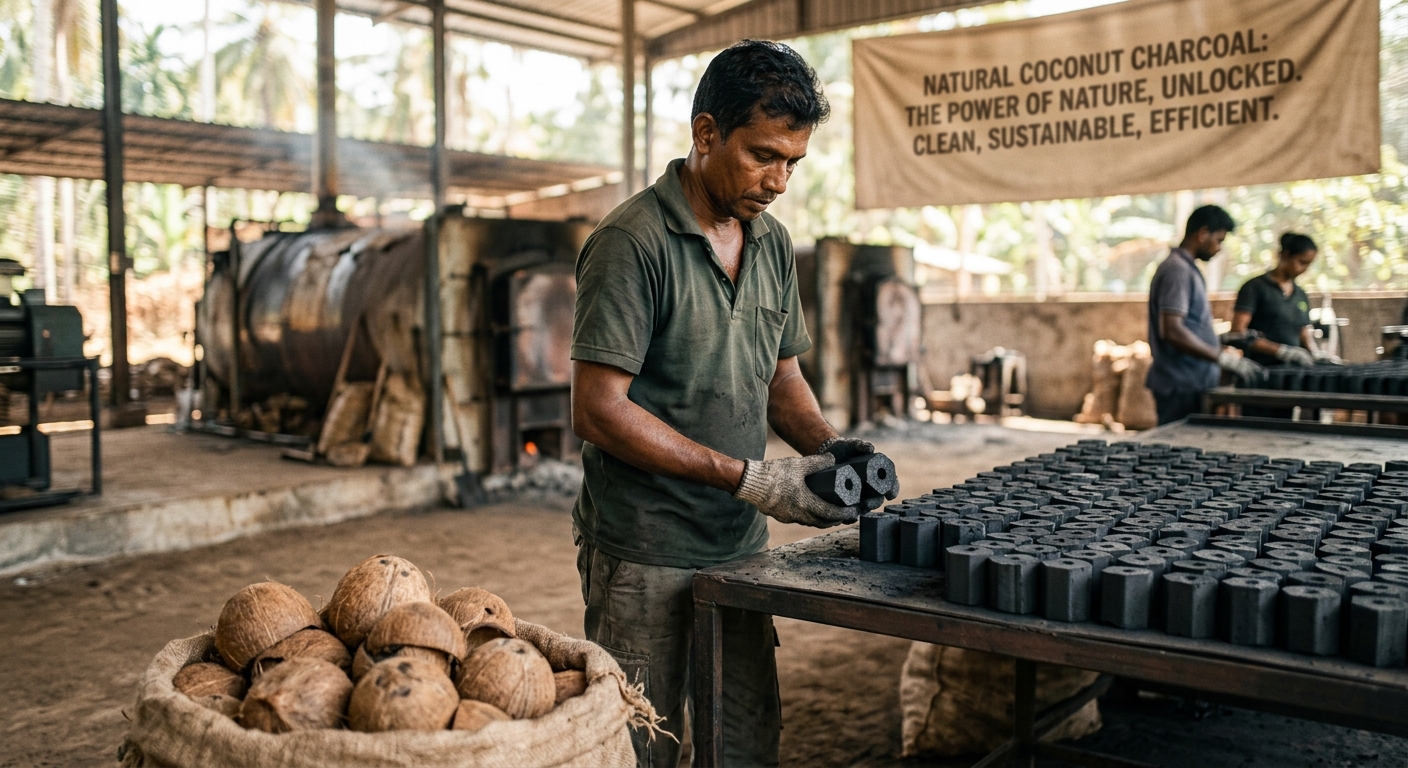 Unlocking the Power of Nature: The Comprehensive Benefits of Natural Coconut Charcoal