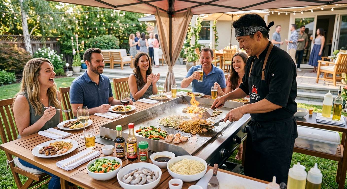 A Complete Step-by-Step Hibachi Party Plan for Your Next Event