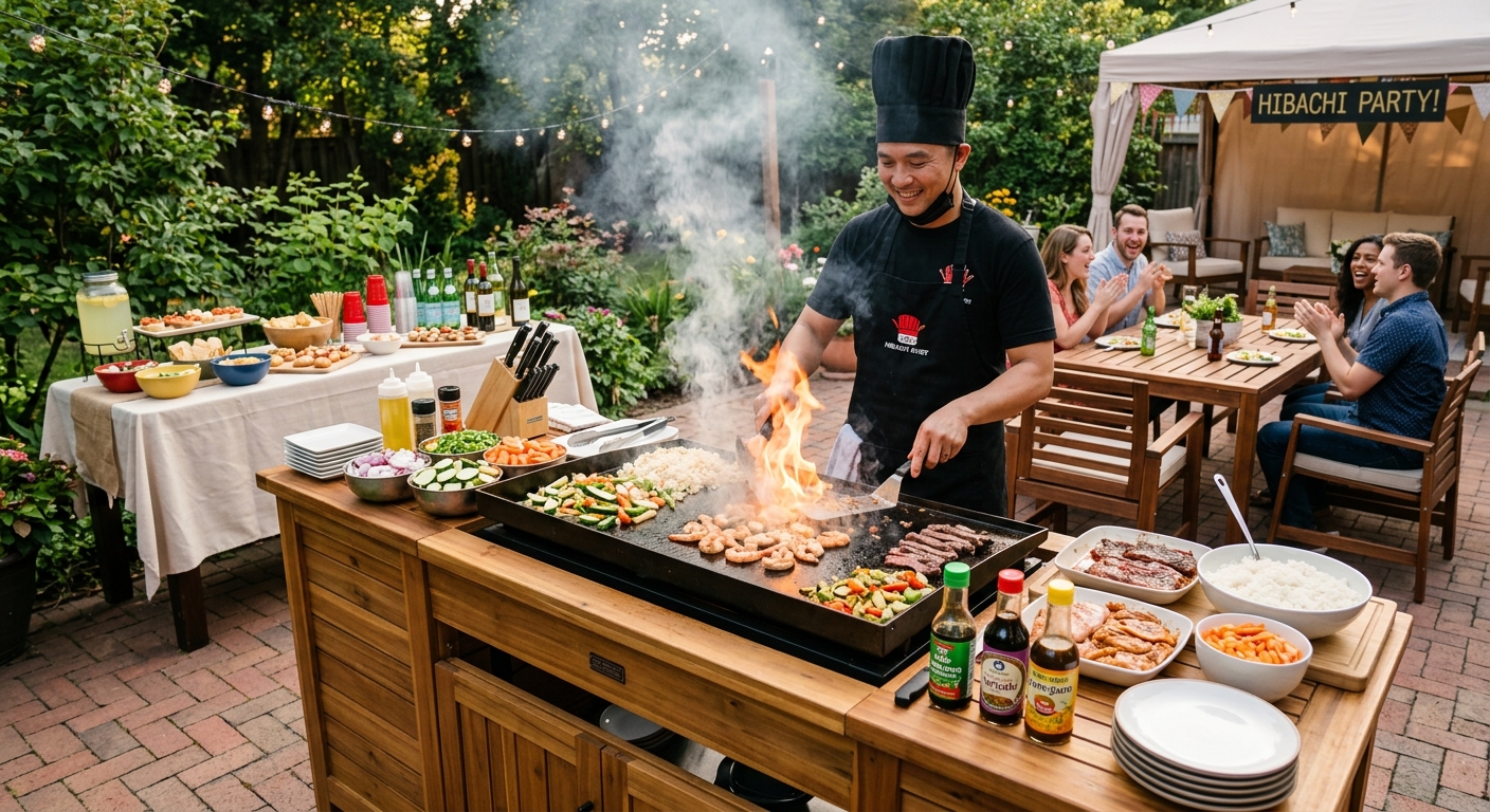 The Ultimate Outdoor Hibachi Party Setup Checklist