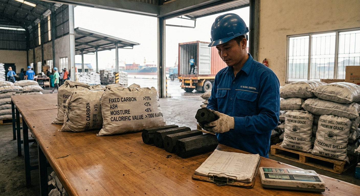 Coconut Charcoal Specifications for Export: A Comprehensive Guide