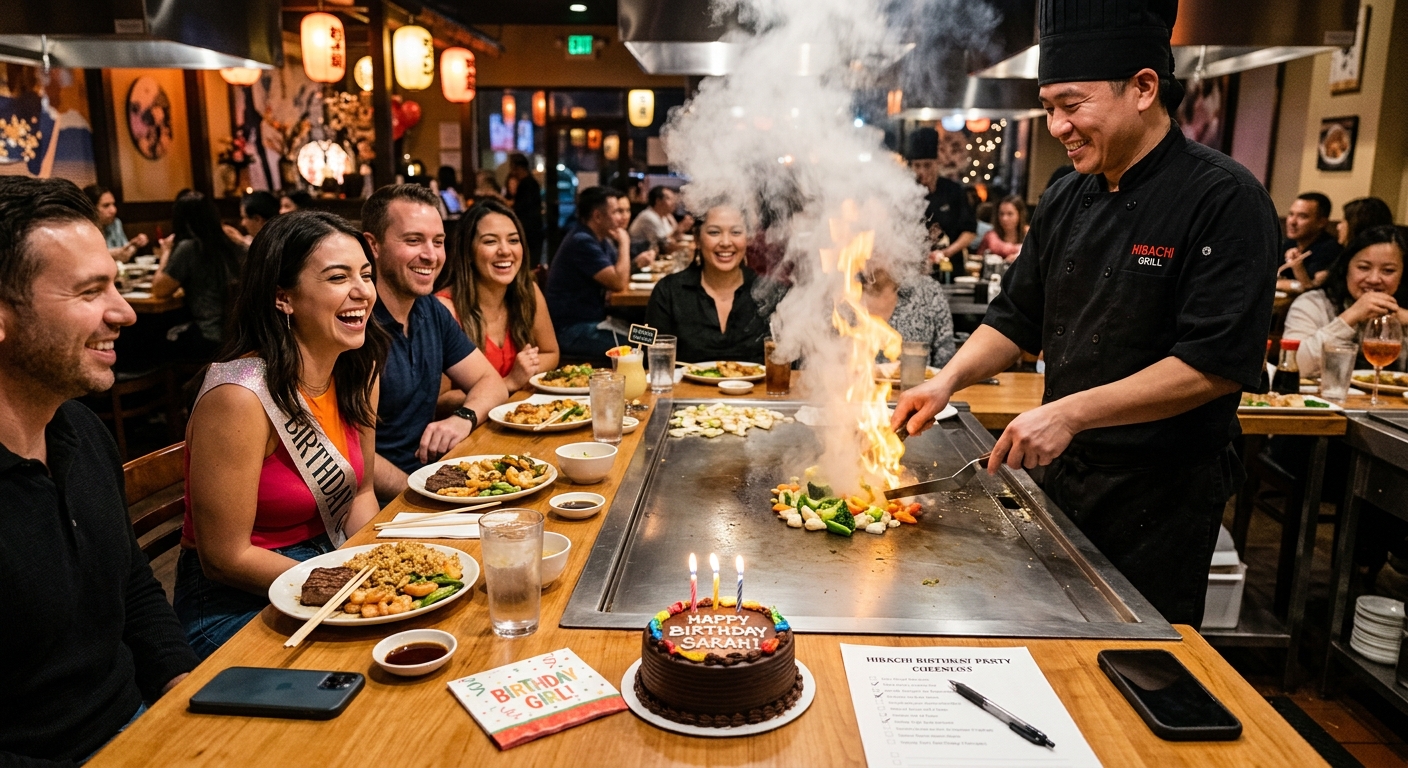 The Ultimate Hibachi Birthday Party Planning Checklist