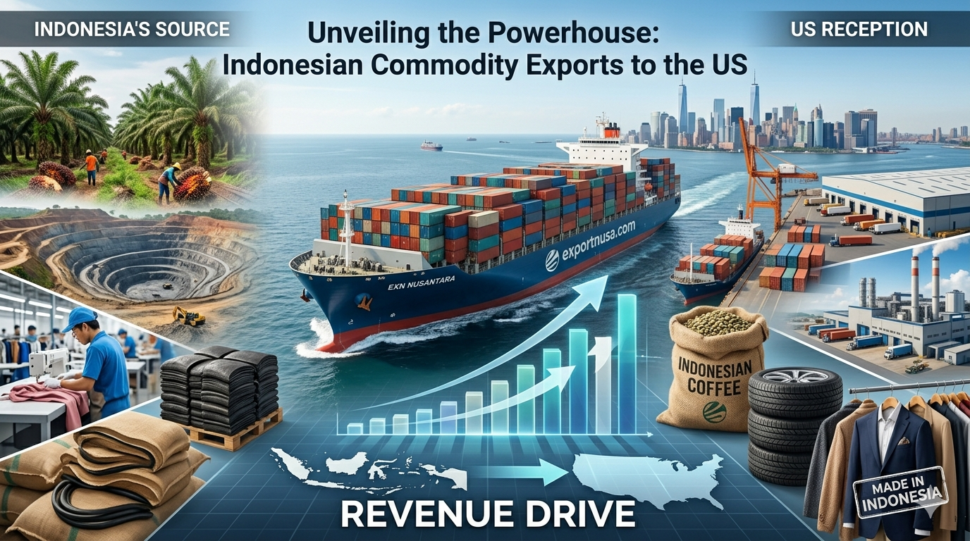 Unveiling the Powerhouse: Indonesian Commodity Exports to the US