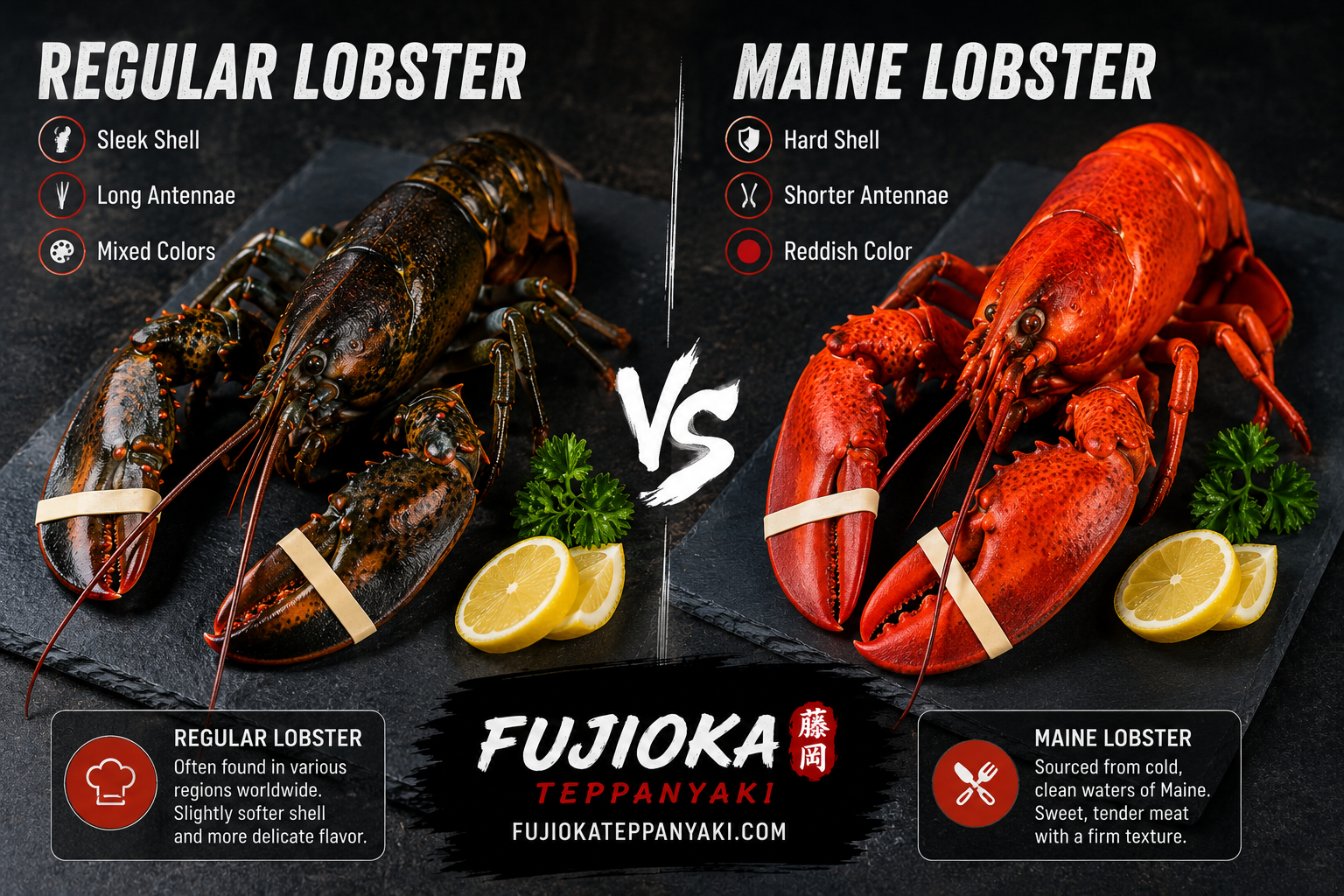 Regular Lobster vs Maine Lobster Differences