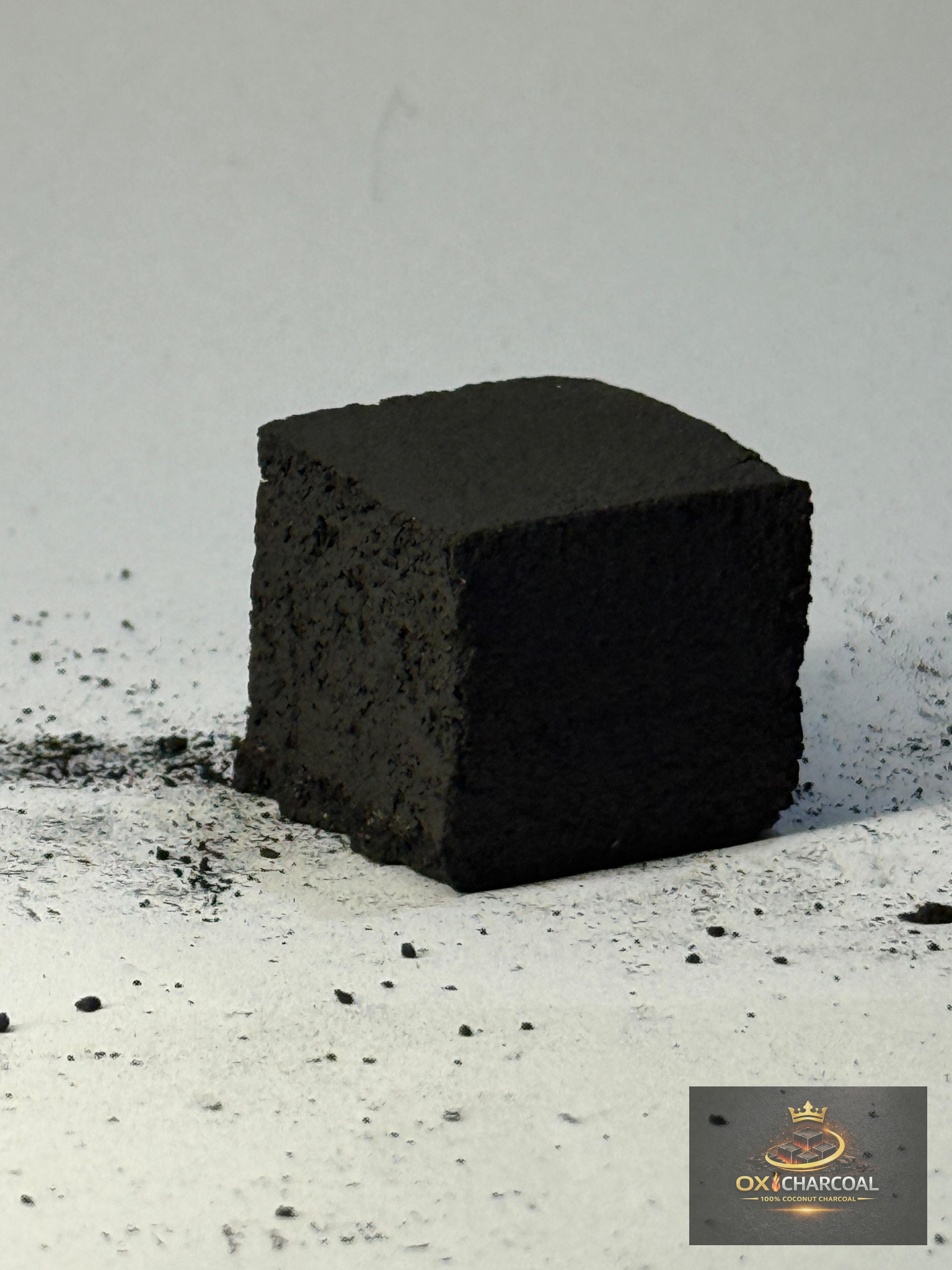 cube shape 25mm shisha briquette